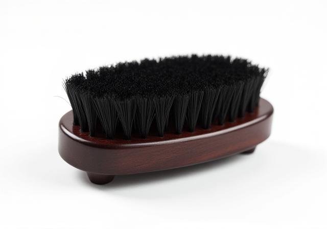 최고급 말털 슈케어 브러쉬